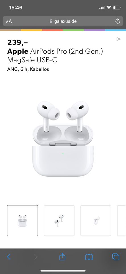 AirPods Pro 2nd Generation with MagSafe Charching Case in Berlin