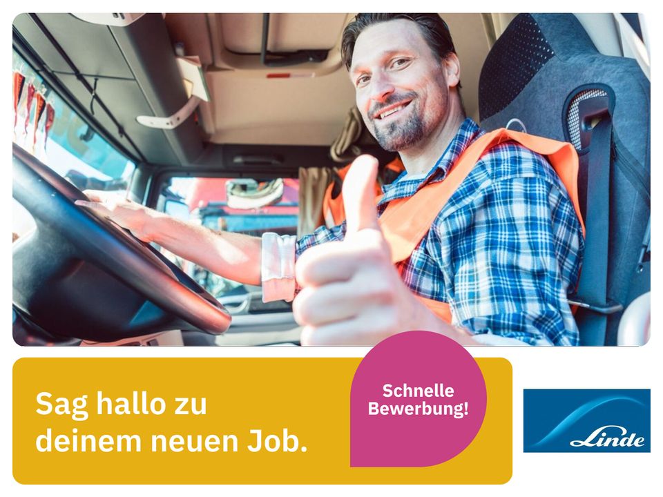 Azubi Berufskraftfahrer (m/w/d) 2024 (Linde) *1200 EUR/Monat* in Worms Fahrer Kraftfahrer Chauffeur  Kurierfahrer in Worms