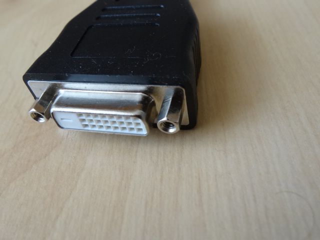 Adapter von Mini Displayport auf DVI Female / Neuwertiger Zustand in Landsberg (Lech)