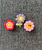 3x Shoe Charms Schuhstecker für Crocs wie Jibbitz * Blumen Sachsen - Böhlen Vorschau