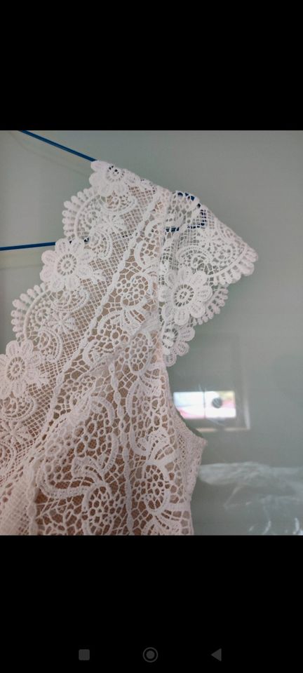 Brautkleid von Bianco Evento, Gr. 38, weiß, frisch gereinigt in Münchsteinach