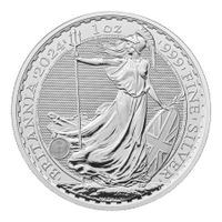 Silbermünze Britannia Charles 1 oz 2024 Royal Mint Silber 999 Niedersachsen - Fürstenau Vorschau