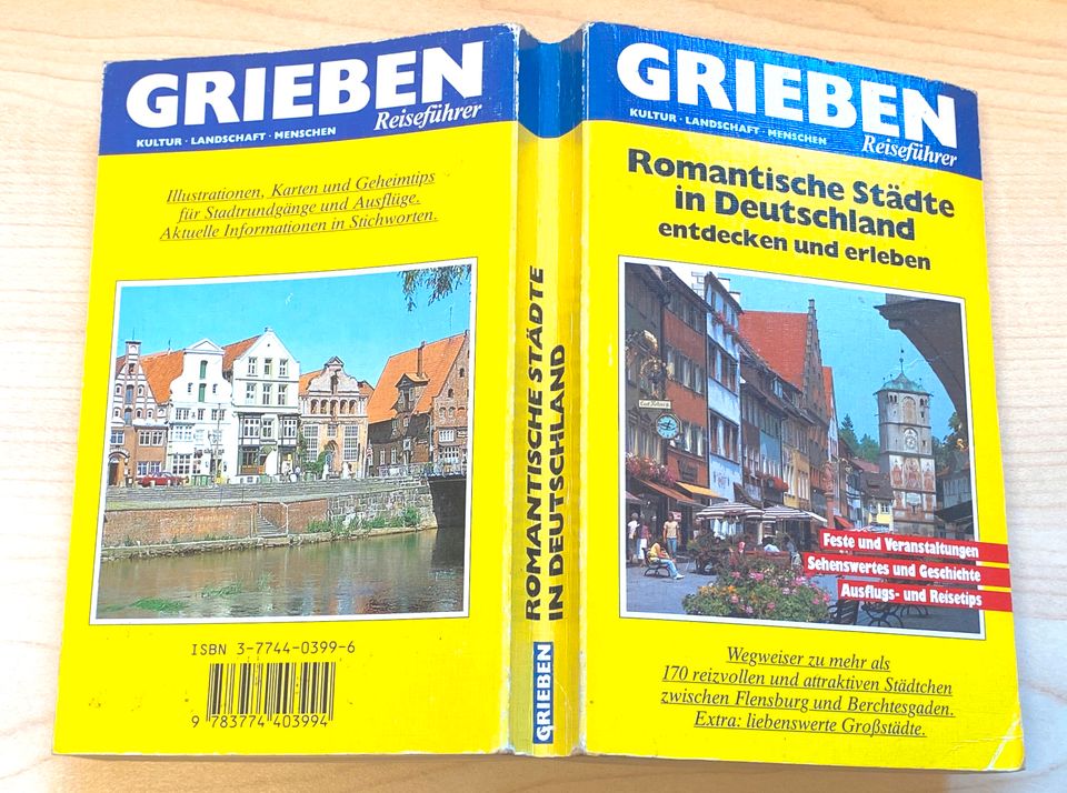 ⭐Reiseführer- "Romantische Städte in Deutschland", GRIEBEN⭐ in Werne