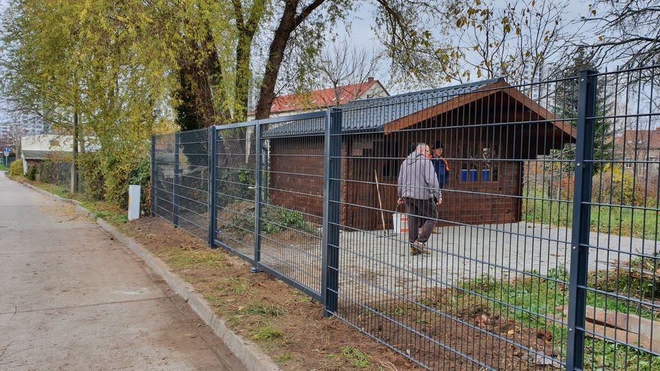 Doppelstabmattenzaun Angebot mit Montage! in Cottbus