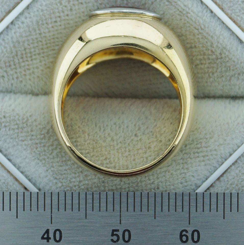 Ring Gold 750  mit rosa Turmalin, Goldring, Turmalinring in Friedelsheim