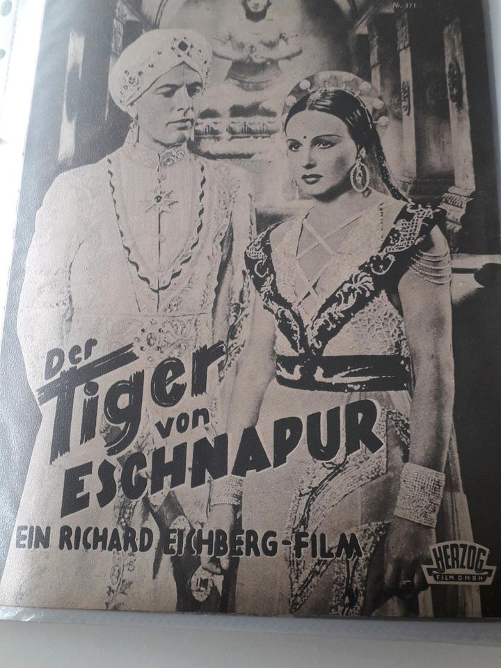 Original Kino- programme aus den 50er/60er Jahren in Gießen