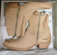 BLAUER USA Damen Western Stiefeletten Texas, Gr. 40, Wildleder Baden-Württemberg - Wertheim Vorschau