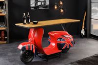 ⚡!Aktionspreis!⚡ Design Bar Theke SCOOTER 175cm rot Mangoholz Handarbeit Upcycling Bartisch Riess-Ambiente Kreis Pinneberg - Halstenbek Vorschau