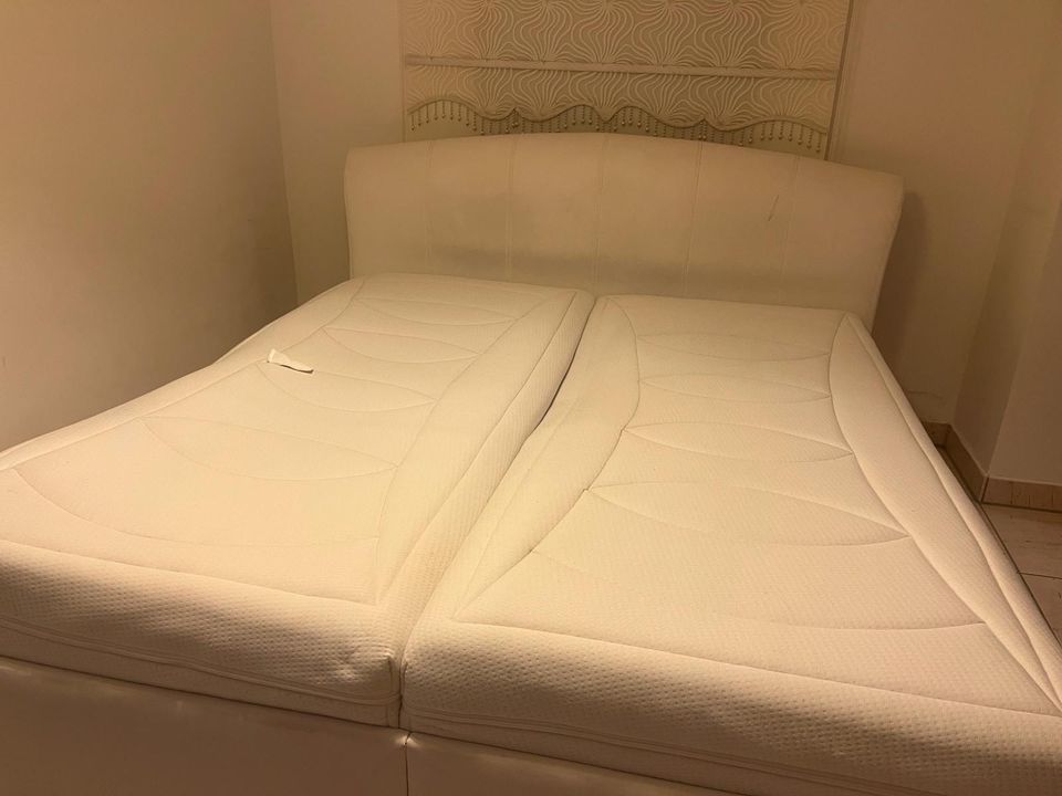 Boxspringbett mit Stauraum 180x200 incl. Matratzen in Nordenham