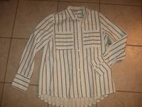 Bluse von Only Gr. 36 weiß/blau Nordrhein-Westfalen - Krefeld Vorschau