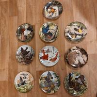 10 Sammelteller Vögel A J Rudisill Limoges Porzellan Deko vintage Berlin - Britz Vorschau