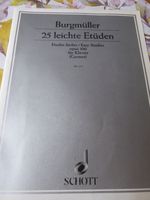 Burgmüller 25 leichte Etüden für Klavier Baden-Württemberg - Rielasingen-Worblingen Vorschau