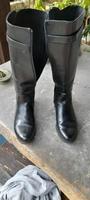 lange schwarze Stiefel Größe 39 Thüringen - Hildburghausen Vorschau