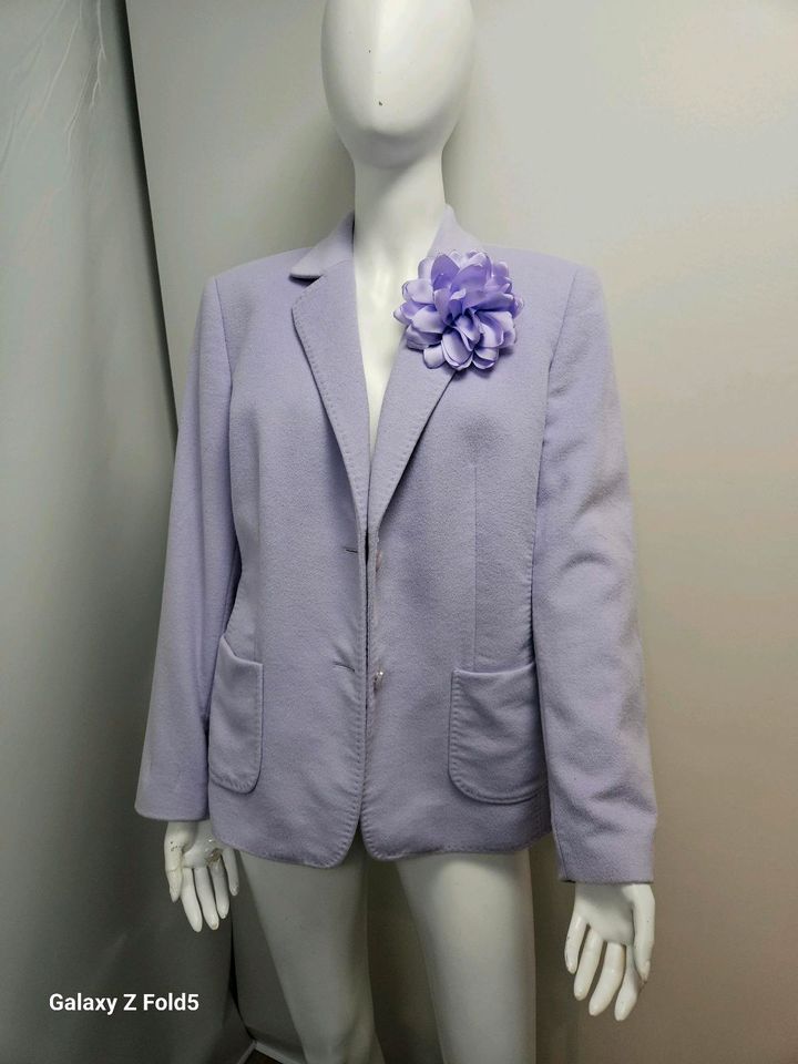 Blazer von BASLER Gr.42 Farbe Violett 60% Schurwolle, 40% Angora in Nürnberg (Mittelfr)