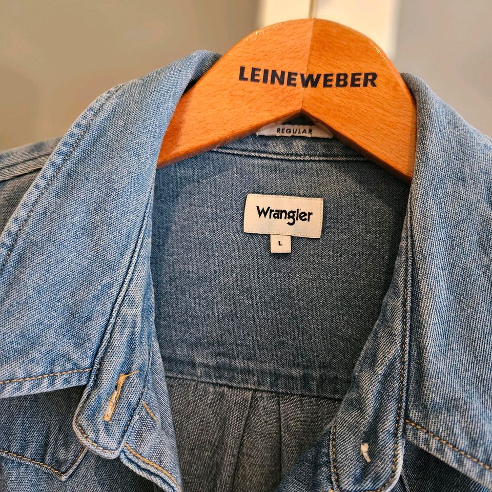 WRANGLER Jeanskleid L Regular, gerade geschnitten mit Taschen in Krefeld
