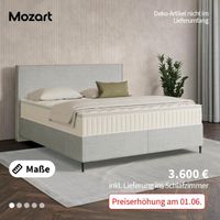 Mozartbett Boxspringbett Serie 7 Bayern - Augsburg Vorschau