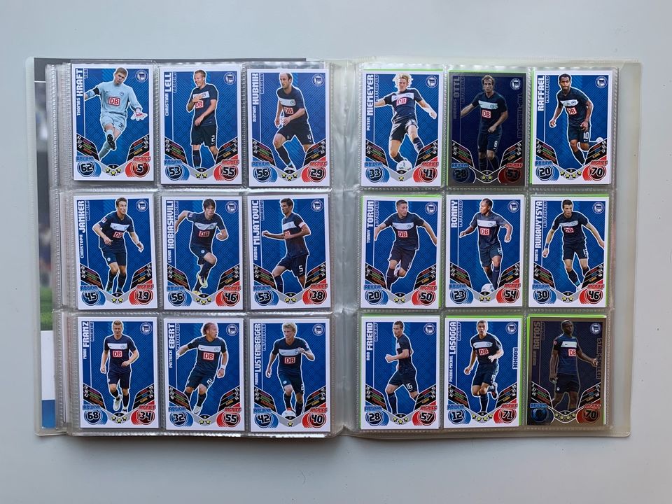 Hertha BSC Match Attax Sammlung / Komplett-Sets 2008-2023 in Remshalden