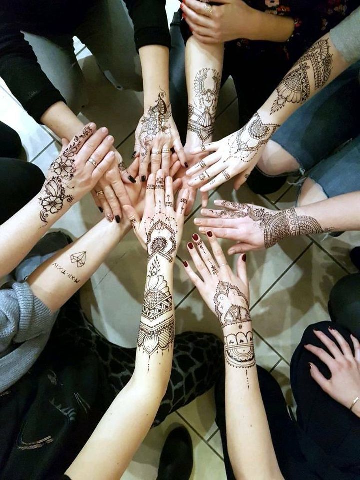 Brauthenna Henna Tattoos Hochzeit Hennaabend Mädelsabend in Gladbeck