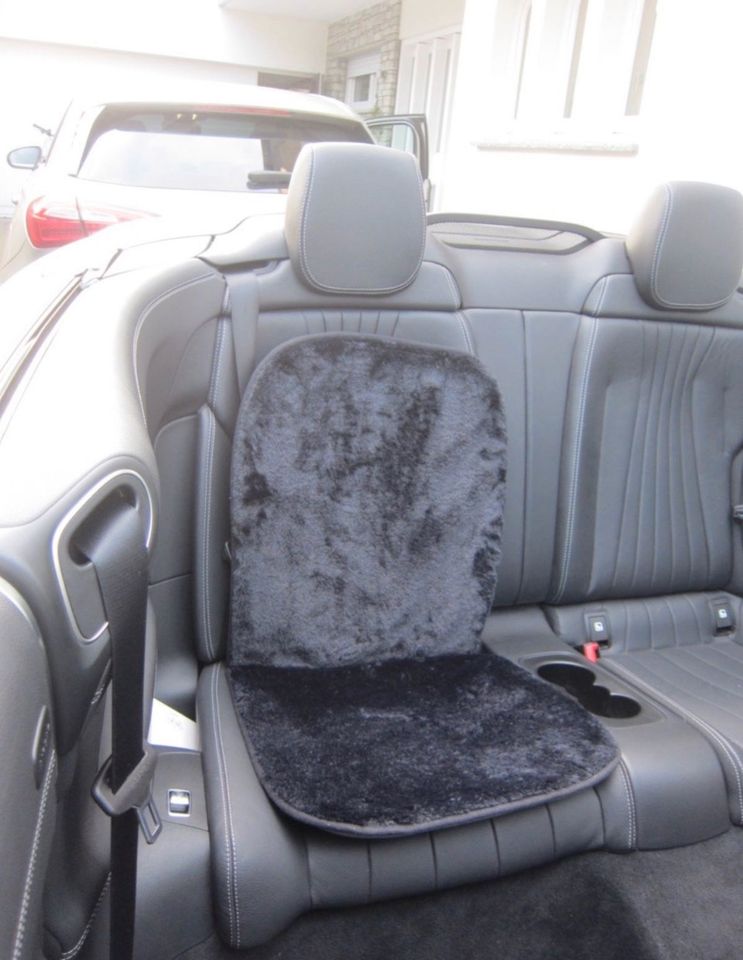 Auto Autositz Sitzauflage Sitzschoner schwarz 97 x 45 cm Auto-Vor