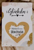 Glückslos Trauzeugen Rubbellos Hochzeit NEU Niedersachsen - Braunschweig Vorschau