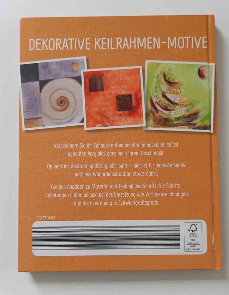 Buch   Dekorative Keilrahmen- Motive in Duisburg