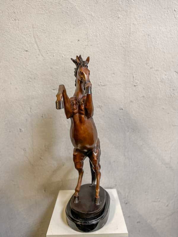 Pferdeskulpturen aus Bronze in lebensgröße in Wickede (Ruhr)