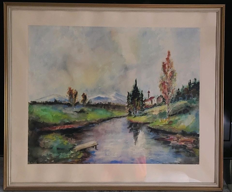 Schönes Aquarell Bild in Düren