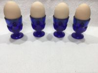4 Eierhalter France Henne Eierbecher Huhn Vintage Royalblau Baden-Württemberg - Schwäbisch Gmünd Vorschau