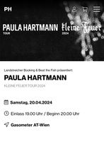 2 Konzertkarten Paula Hartmann WIEN Nordrhein-Westfalen - Gelsenkirchen Vorschau