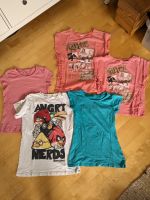5x T-Shirt 158 152 164 rosa pink türkis weiß Pferde angry nerds Bayern - Schwabmünchen Vorschau