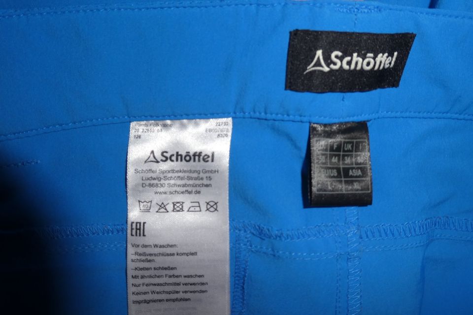 Schöffel Wanderhose L 50 Folkstone Trekking Wandern Hose in Castrop-Rauxel