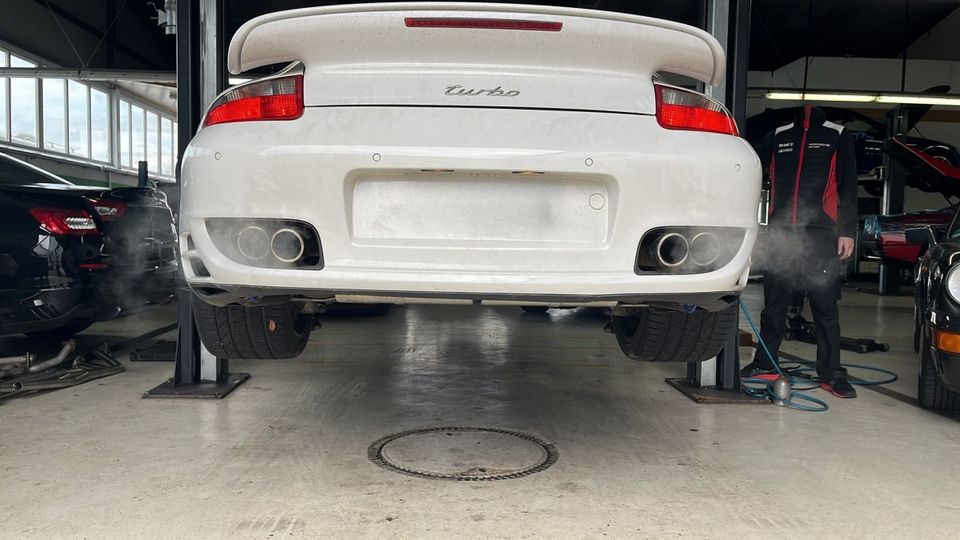 Porsche 997 Turbo Überdreher Anpassung in Hille