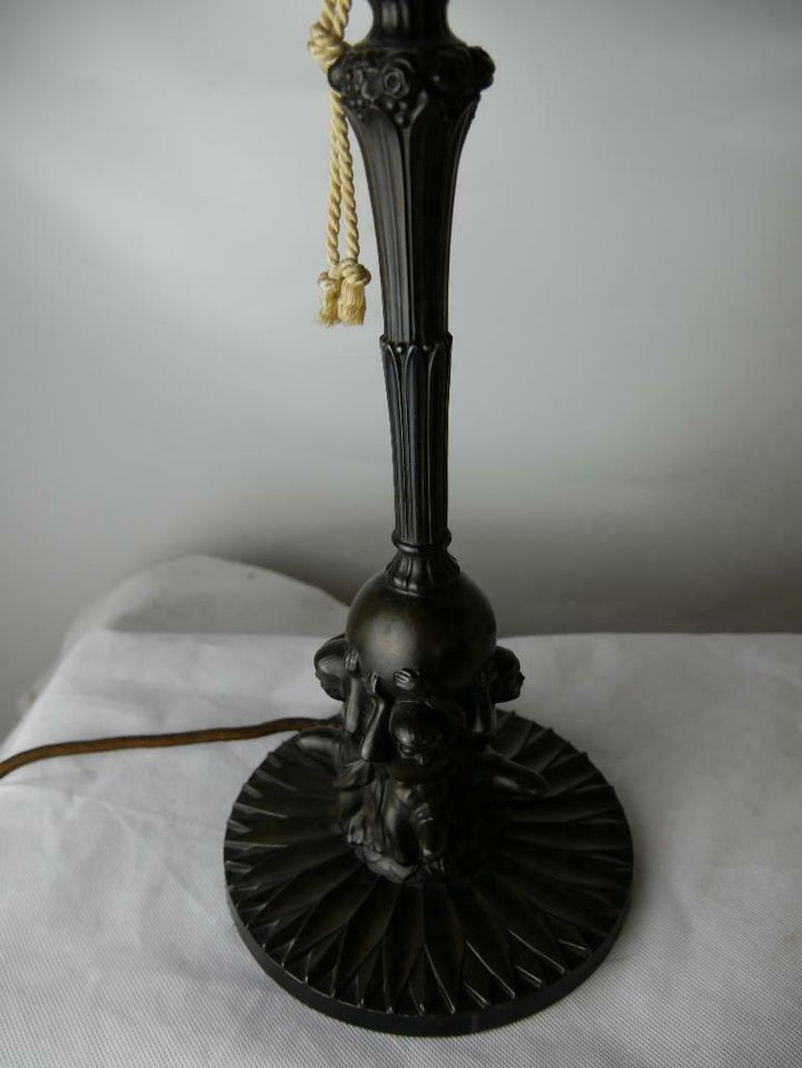 Tischlampe - Jugendstil/Art Déco - Bronze - Tänzerinnen - 1910/20 in Hiltrup