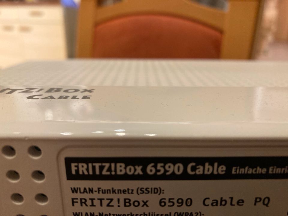 Fritz Box Cable 6590 in Ergoldsbach