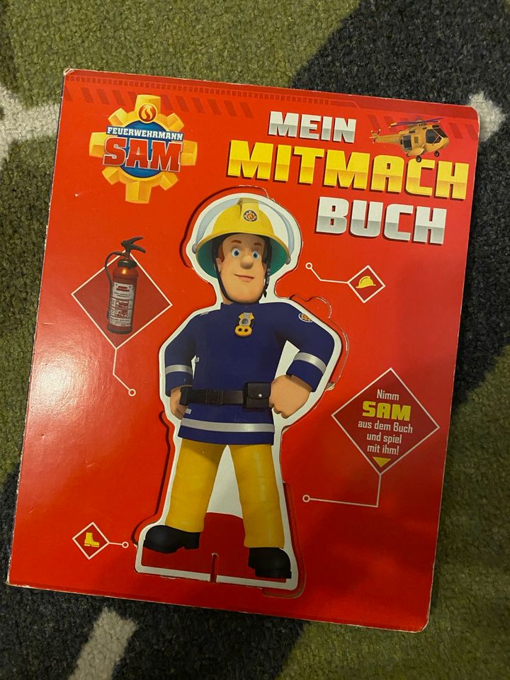 Mein Mitmach Buch Feuerwehrmann Sam in Halle