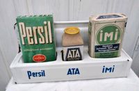 ❤️ shabby  PERSIL ATA  IMI Wandhalter Regal Emaille alt brocante Nordrhein-Westfalen - Herford Vorschau