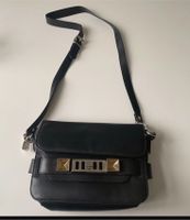 Porenza Shouler Tasche PS11 schwarz/silber Leder Trend Innenstadt - Köln Altstadt Vorschau