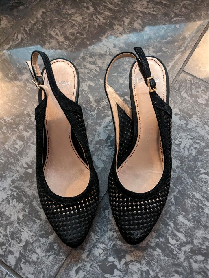 Minozzi Slingpumps, Gr. 38, wie neu in Lich