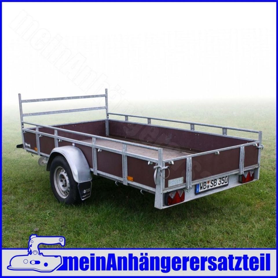 Vermietung offener Autoanhänger Autotrailer 1500kg / 1200kg in Gräfenhainichen