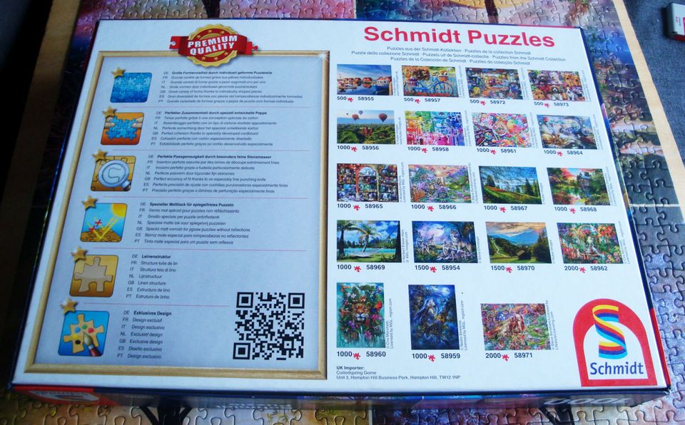 Schmidt Premium Puzzle "Zauberbaum am See" 1000 T. kompl.f.n. in Bückeburg