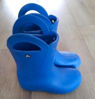 Crocs Gummistiefel blau Gr. J2 33 Nordrhein-Westfalen - Troisdorf Vorschau