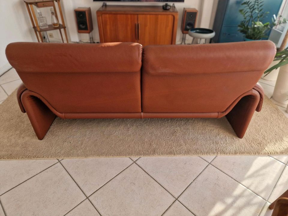 Desede DS-2000 Sofa Couch Multifunktion + Sessel DS-725 Cognac in München