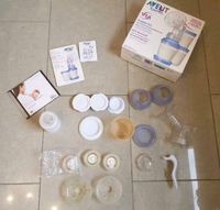 Philips Avent Set: Milchpumpe+Dampfsterilisator+Flaschen+Babykost Hessen - Florstadt Vorschau