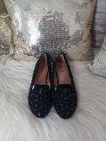NEU elegant Schuhe Samt Leder Ballerina 37 schwarz Perlen Nordrhein-Westfalen - Haan Vorschau
