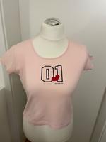 Esprit T-Shirt-Rosa „ 01❤️“ Glitzer gedruckt weiß Gr.L Bayern - Asbach-Bäumenheim Vorschau