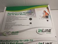 Wandhalterung für LED-TV bis 50kg, für 33-178cm Hessen - Grünberg Vorschau