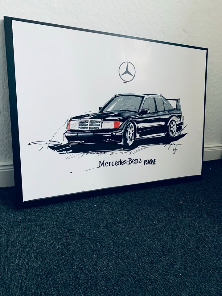 Kunst gemälde bilder mercedes malerei bild in Schongau