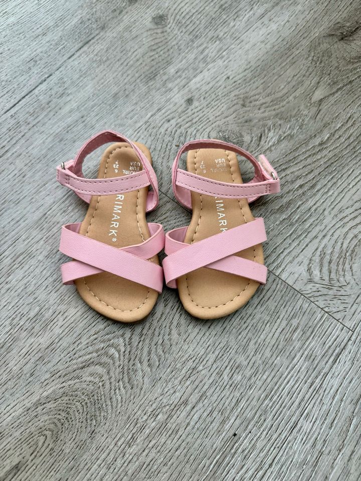 Süße Sandalen in rosa Größe 23 - wie neu! in Hamburg