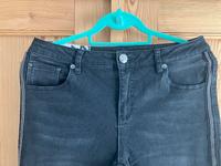 Opus Jeans schwarz mit Galonstreifen Größe 38 Baden-Württemberg - Freudenstadt Vorschau