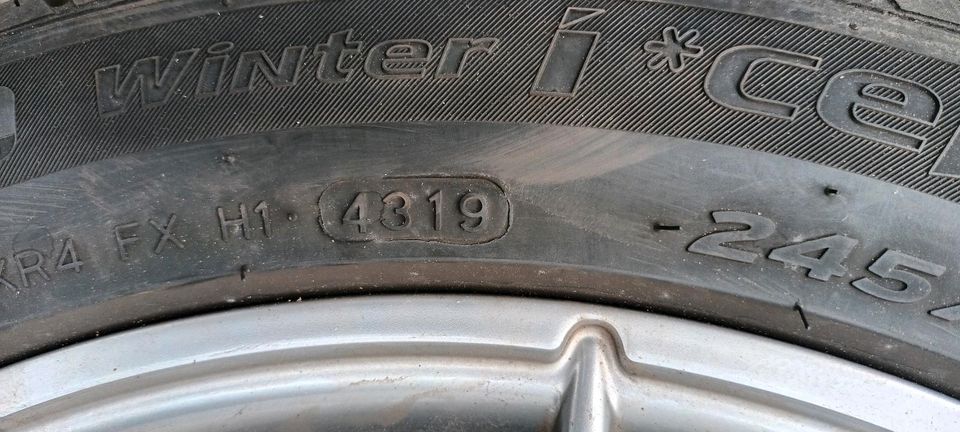 Alufelgen Ronal R54 8x17 ET30 Hankook Reifen 245/45 R17 Winterrei in Merchweiler